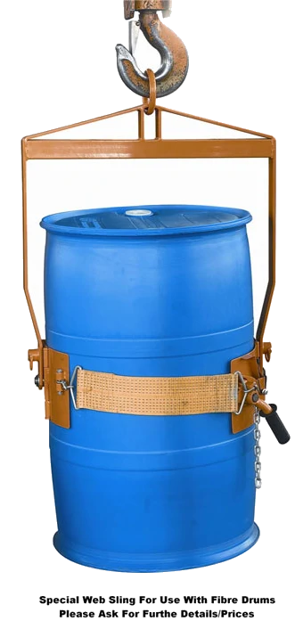 LM800 Manual Vertical Drum Lifter/Rotator (Fibre Drum Type)